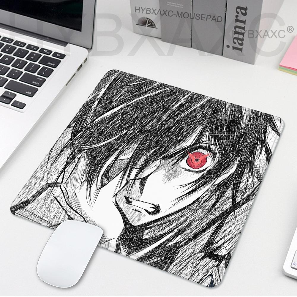 Desk Setup Black - أنيمي رمز Geass مسند الماوس لطيف