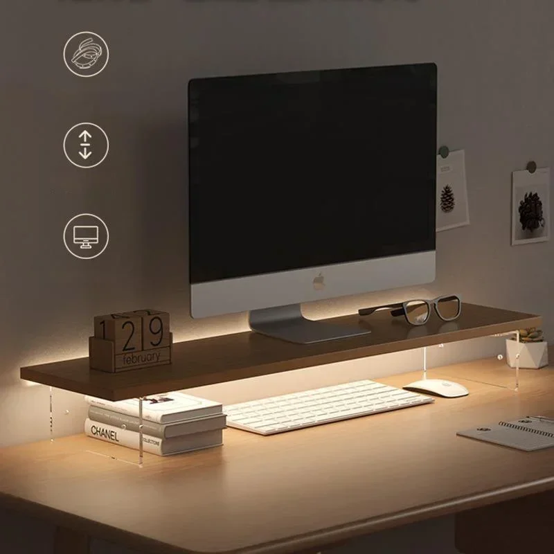 Desk Setup Study - شاشة الكمبيوتر طاولة منخفضة مكتب شاشة