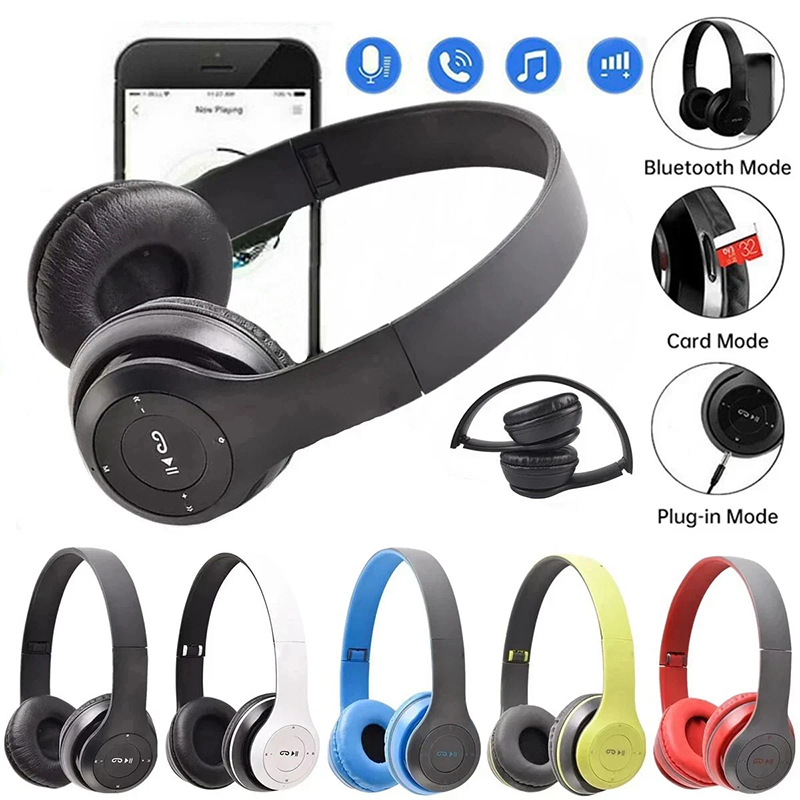 Desk Hifi Setup - سماعات رأس بلوتوث لاسلكية فوق الأذن،