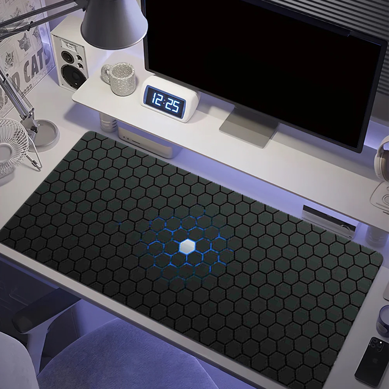 Rubber Mat Desk - مسدس كبير الألعاب ماوس الوسادة مستطيلة