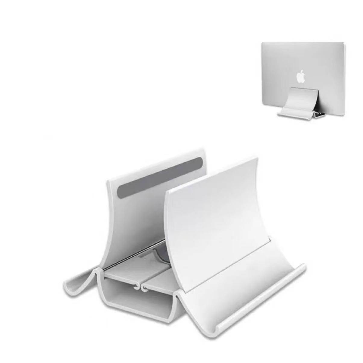 Vertical Laptop Stand - حامل كمبيوتر محمول عمودي لتبديد الحرارة،