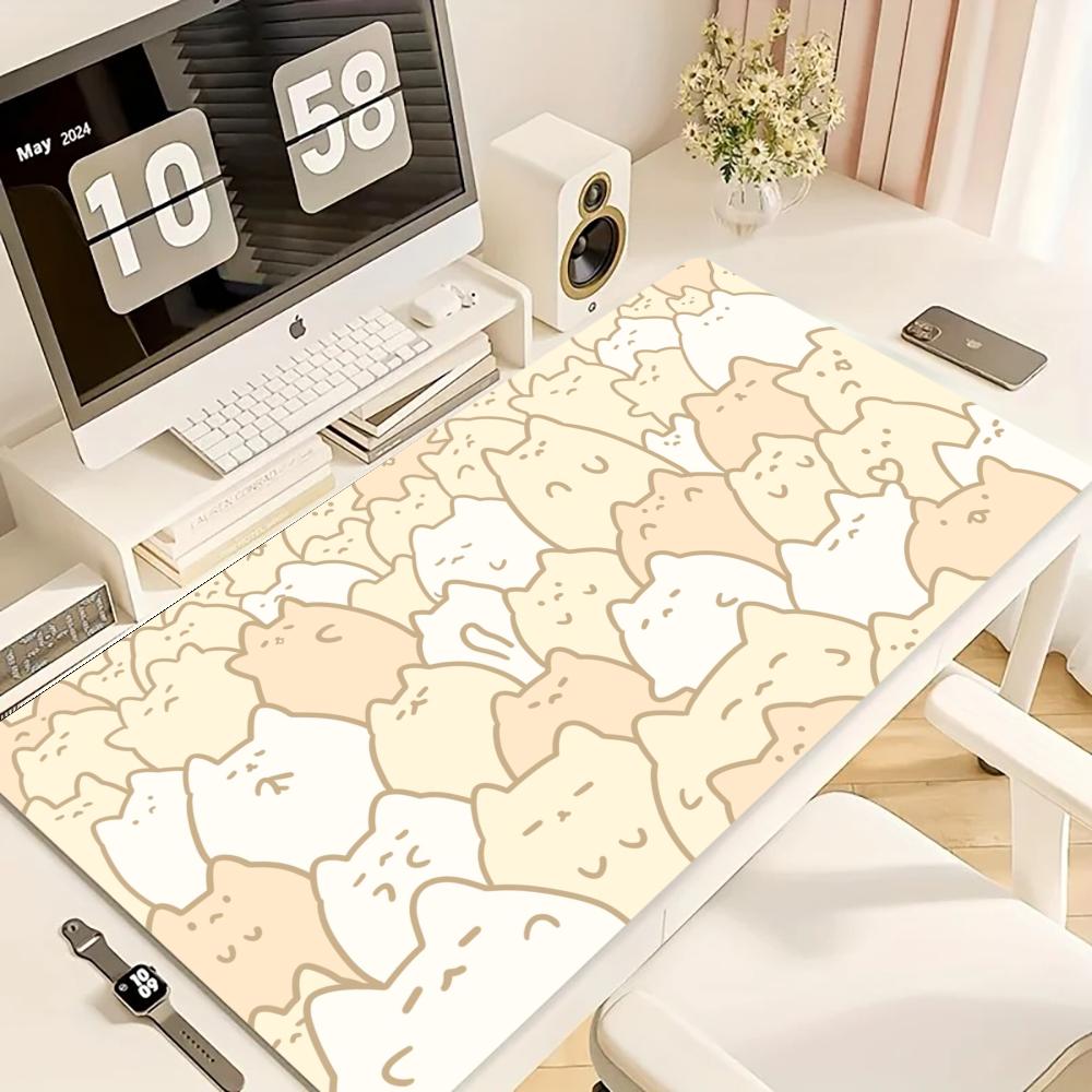 لوحة ماوس للألعاب، بساط مكتب ك - مراجعة Desk Setup In Office وسعره