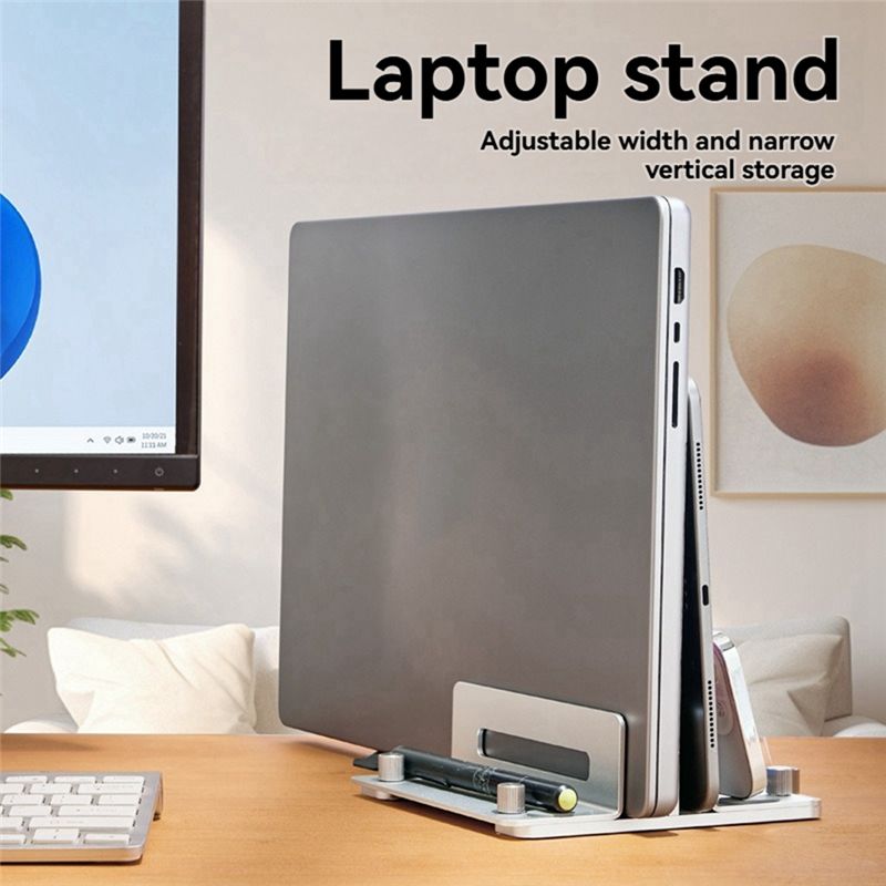 حامل سطح المكتب العمودي A46M،  - مراجعة Vertical Laptop Stand وسعره