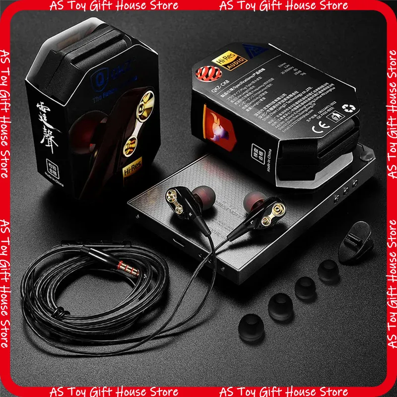 سماعات أذن سلكية QKZ CK8 مع مح - مراجعة Desk Hifi Setup وسعره