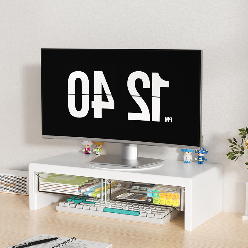 حامل شاشة من طبقتين، حامل شاشة - مراجعة Desk Setup Riser وسعره