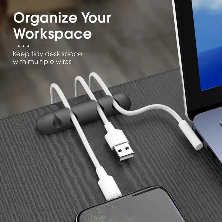 منظم أسلاك الماوس، حامل أسلاك  - مراجعة Desk Setup In Office وسعره