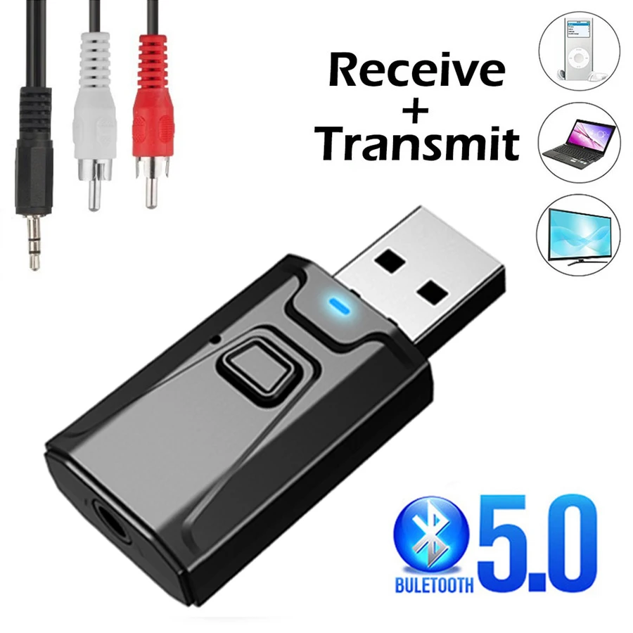 USB بلوتوث 5.0 جهاز ريسيفر است - مراجعة Desk Hifi Setup وسعره