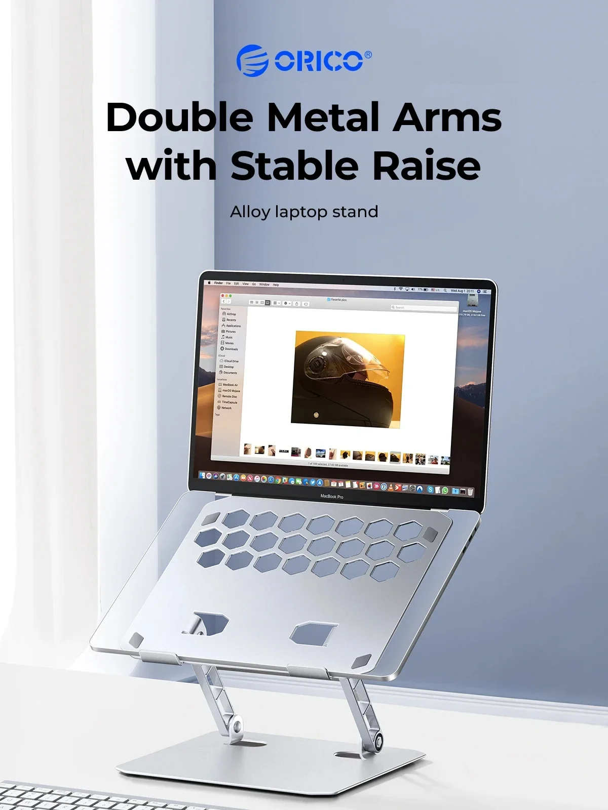 حامل كمبيوتر محمول قابل للفصل  - مراجعة Vertical Laptop Stand وسعره