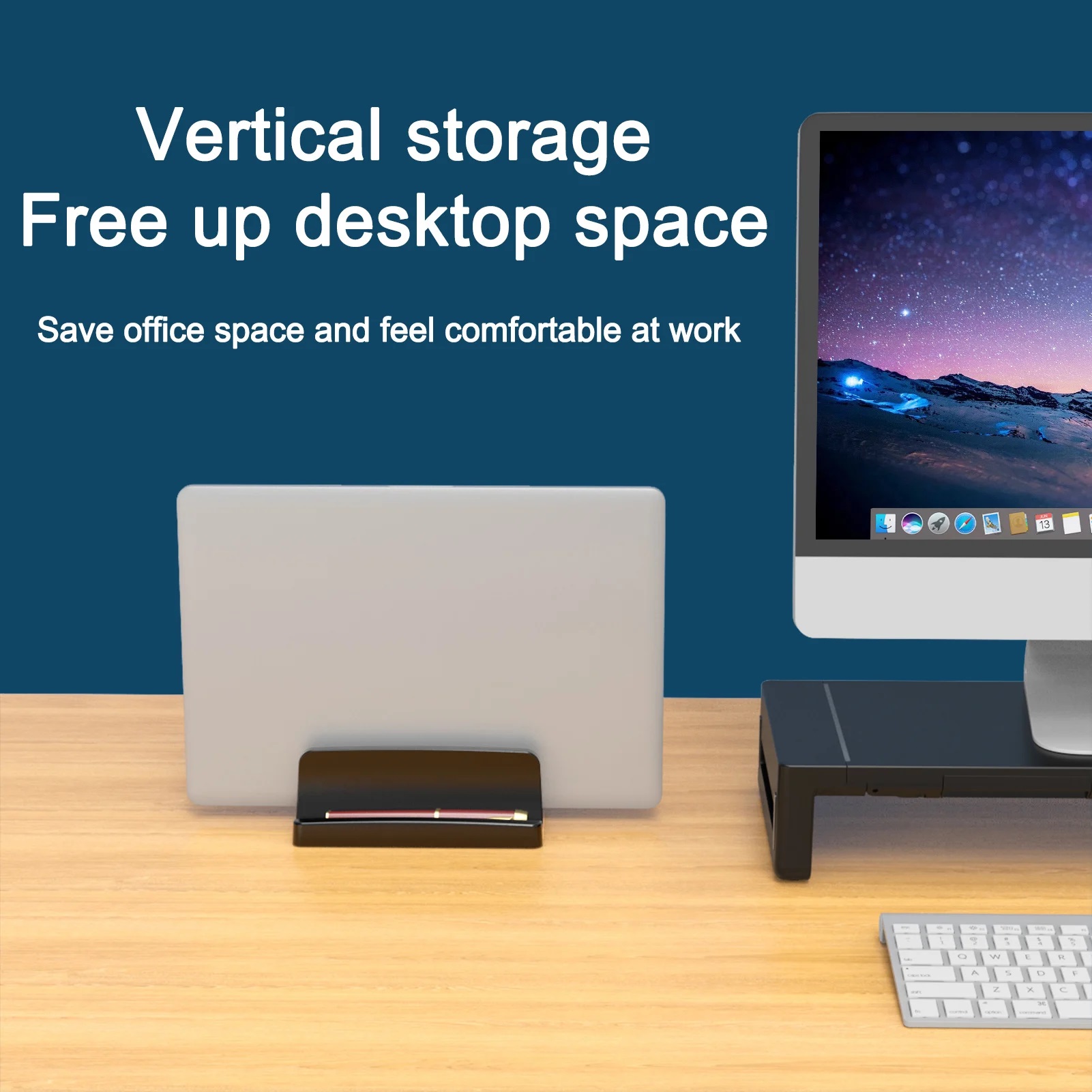 حامل لابتوب، رف تخزين عمودي من - مراجعة Vertical Laptop Stand وسعره