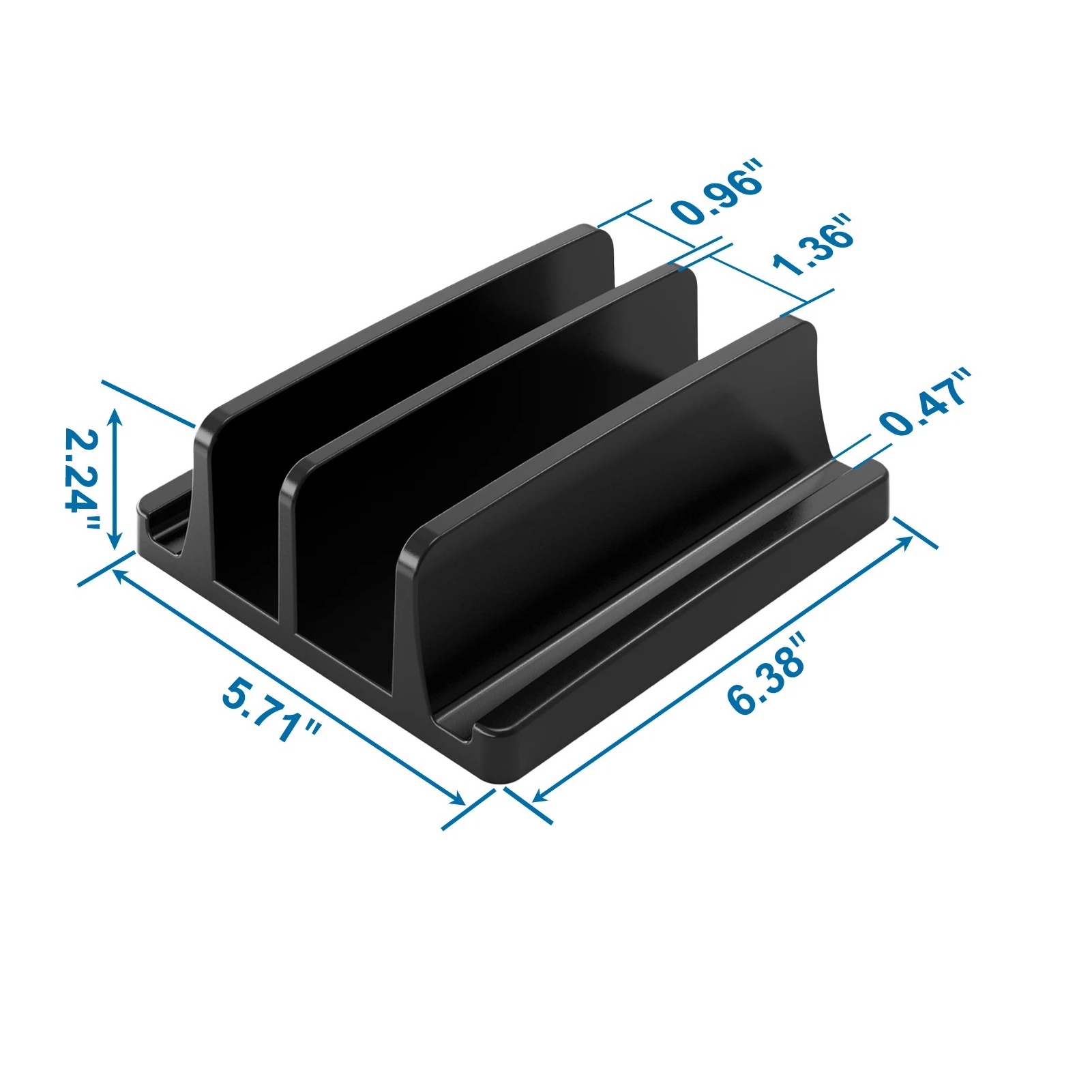 حامل لابتوب، رف تخزين عمودي من - مراجعة Vertical Laptop Stand وسعره