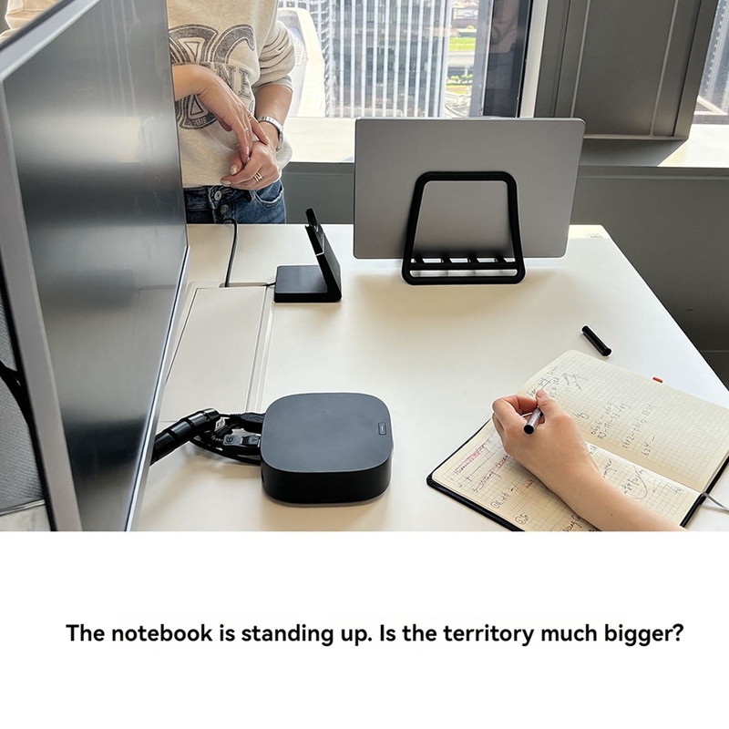 حامل كمبيوتر محمول عمودي قابل  - مراجعة Vertical Laptop Stand وسعره