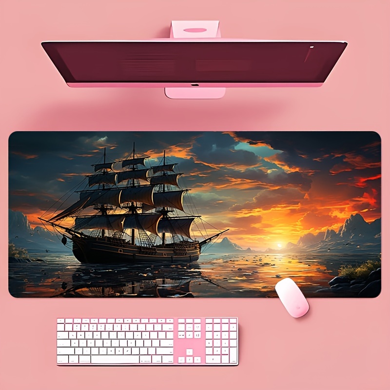 لوحة ماوس بتصميم قارب شراعي، و - مراجعة Desk Setup In Office وسعره