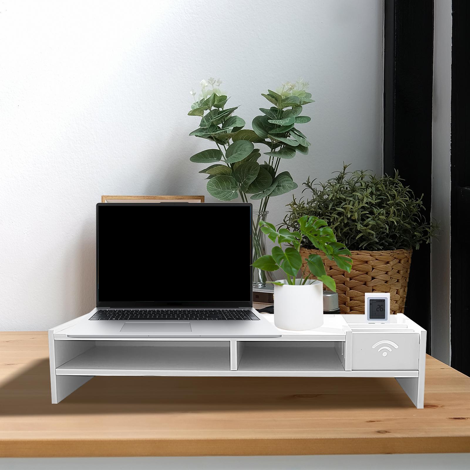 منظم مكتب ثلاثي الطبقات لرفع ا - مراجعة Desk Setup Riser وسعره