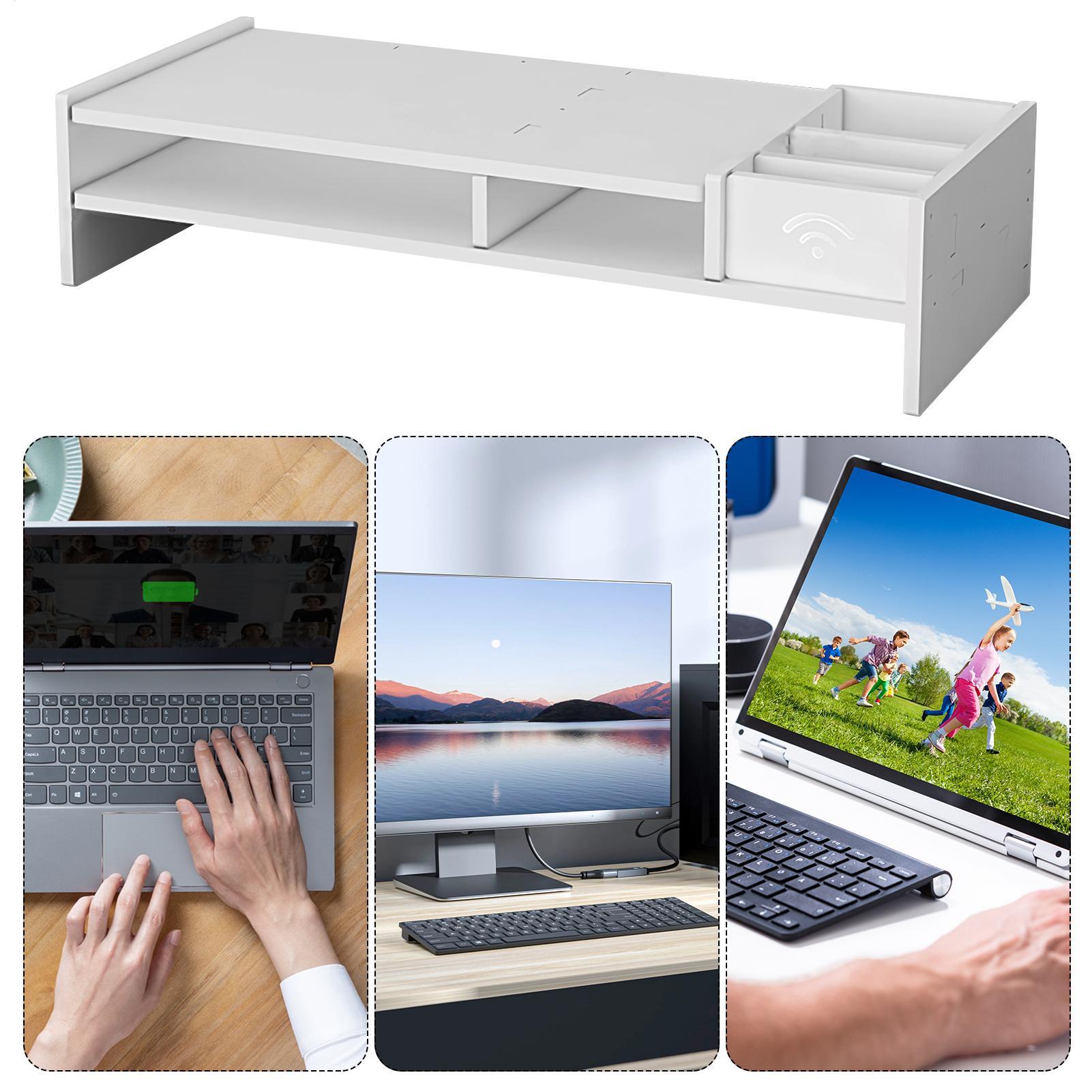 منظم مكتب ثلاثي الطبقات لرفع ا - مراجعة Desk Setup Riser وسعره