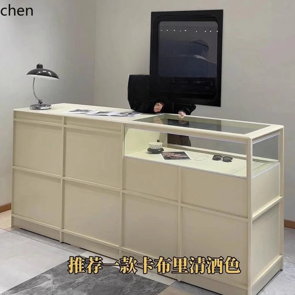 طاولة عرض متكاملة من الزجاج ال - مراجعة Desk Setup In Office وسعره