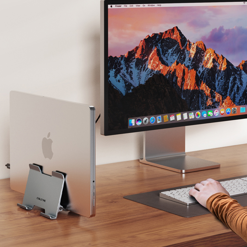 حامل كمبيوتر محمول عمودي من CA - مراجعة Vertical Laptop Stand وسعره