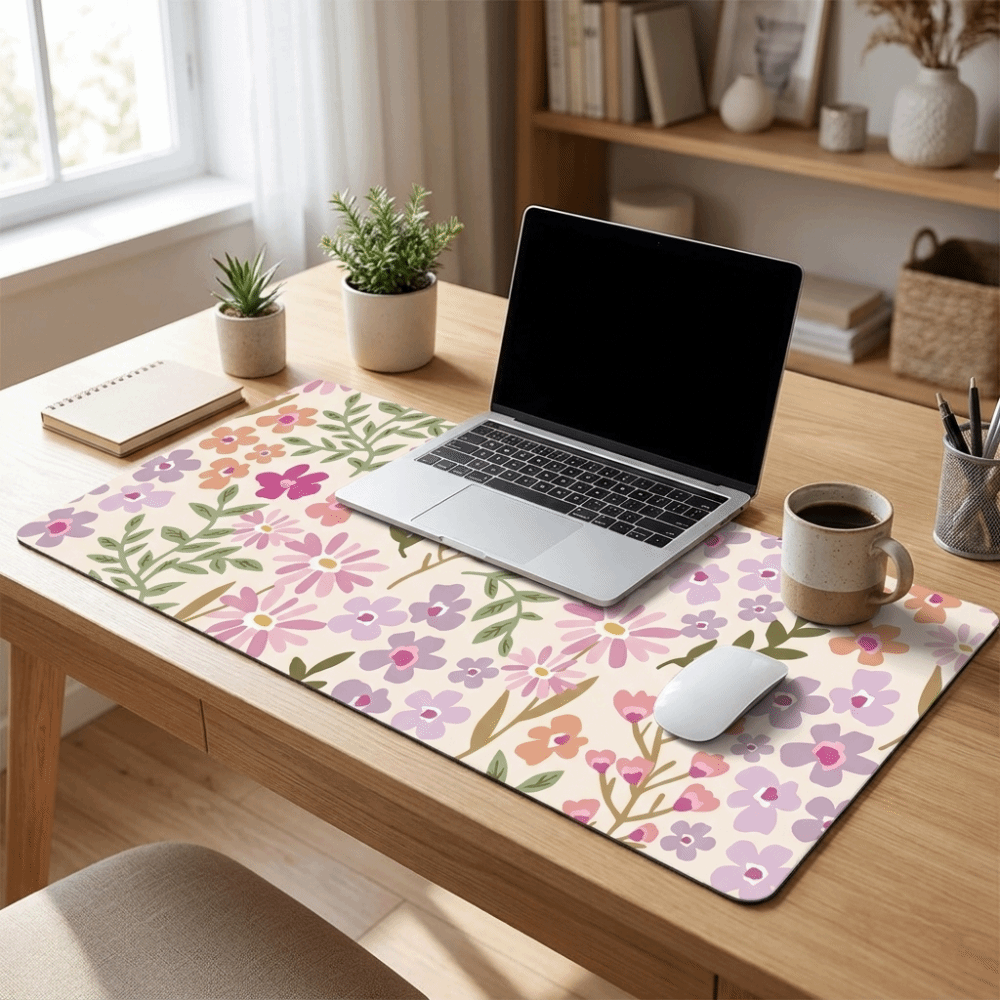 سجادة مكتب كبيرة مقاومة للبقع  - مراجعة Rubber Mat Desk وسعره