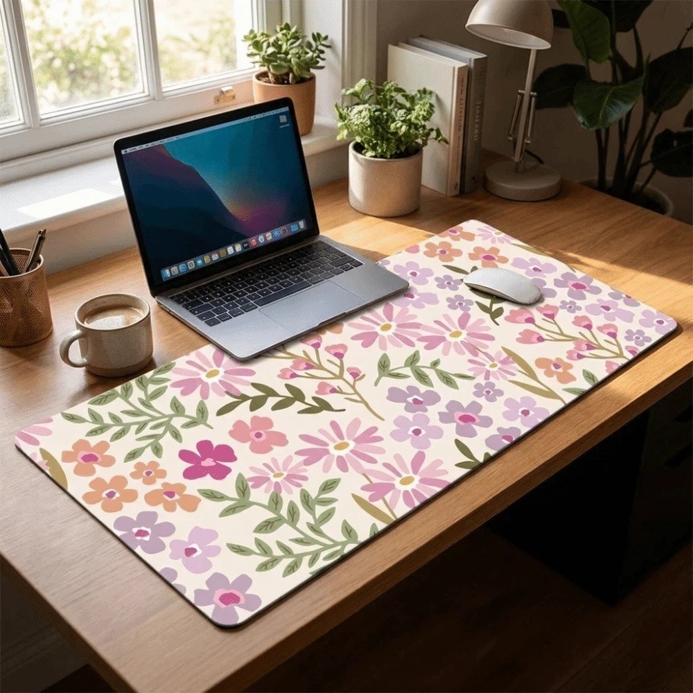 سجادة مكتب كبيرة مقاومة للبقع  - مراجعة Rubber Mat Desk وسعره