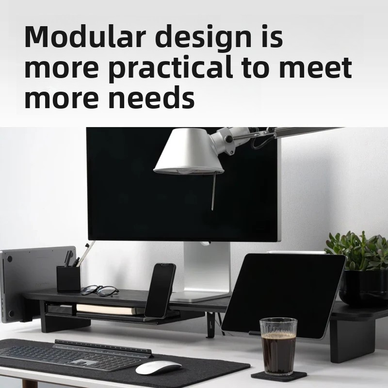 حامل شاشة من الخشب الصلب، حامل - مراجعة Desk Setup Riser وسعره