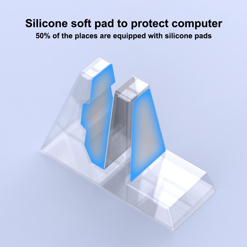 【C】حامل كمبيوتر محمول عمودي لل - مراجعة Vertical Laptop Stand وسعره