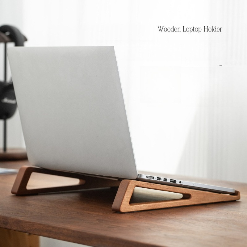 حامل خشبي للكمبيوتر المحمول، ح - مراجعة Vertical Laptop Stand وسعره