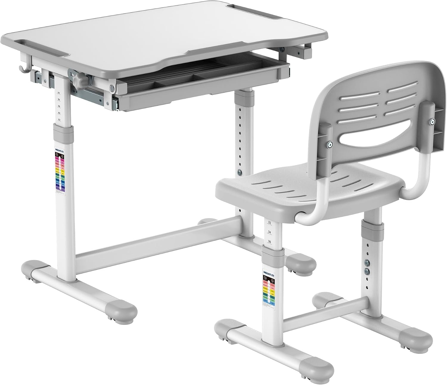 طقم مكتب وكرسي للأطفال قابل لت - مراجعة Desk Setup Kids وسعره