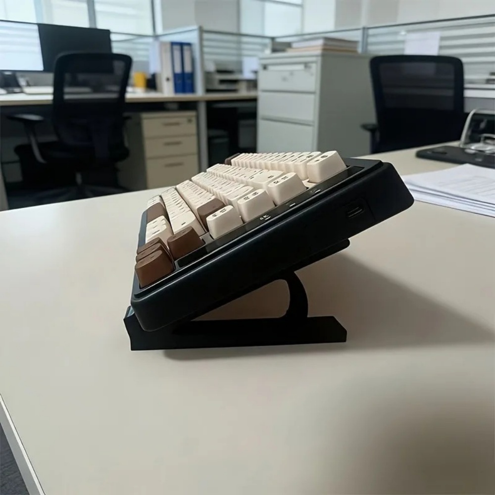 حامل لوحة مفاتيح مريح من قطعتي - مراجعة Desk Setup Riser وسعره
