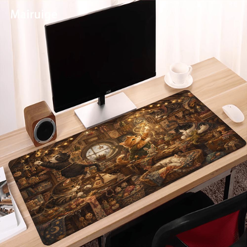 سجادة مكتب كبيرة مضادة للانزلا - مراجعة Desk Setup Study وسعره