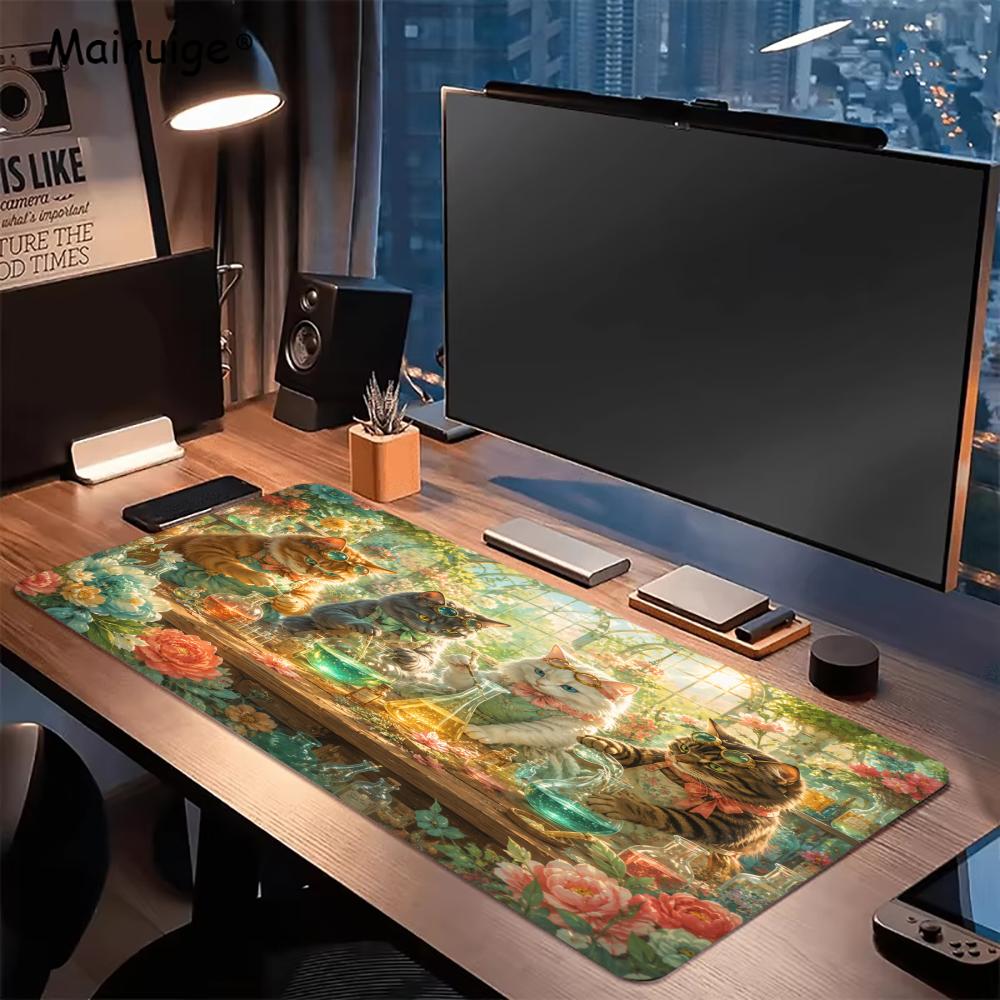 سجادة مكتب كبيرة مضادة للانزلا - مراجعة Desk Setup Study وسعره