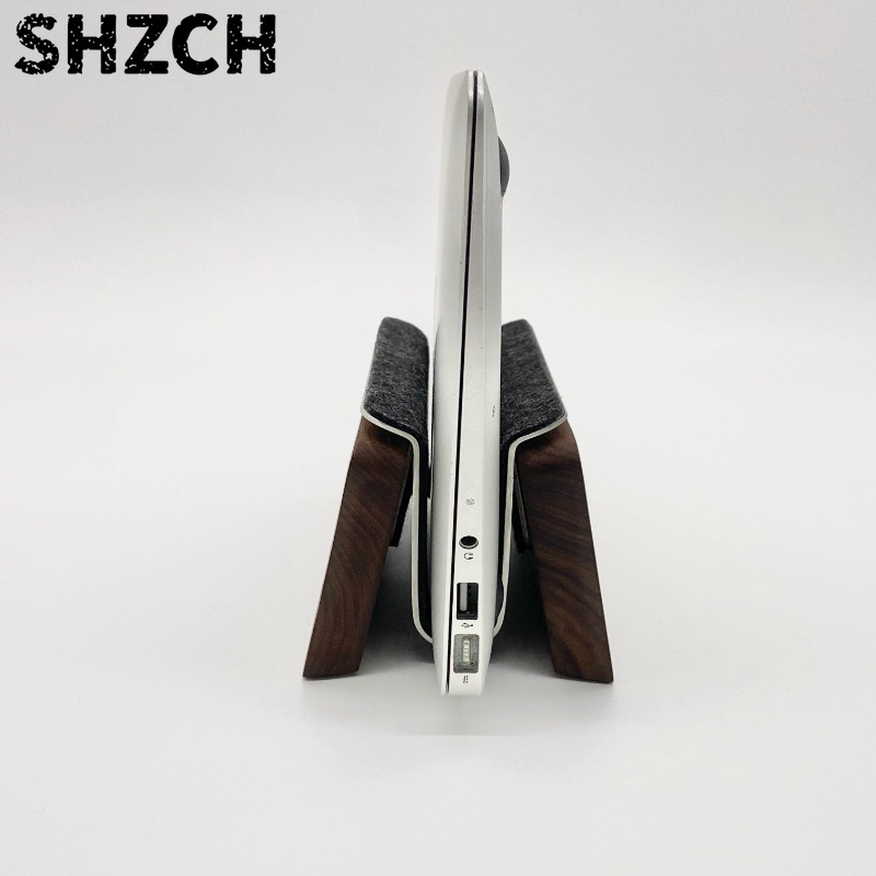 حامل كمبيوتر محمول عمودي من خش - مراجعة Vertical Laptop Stand وسعره