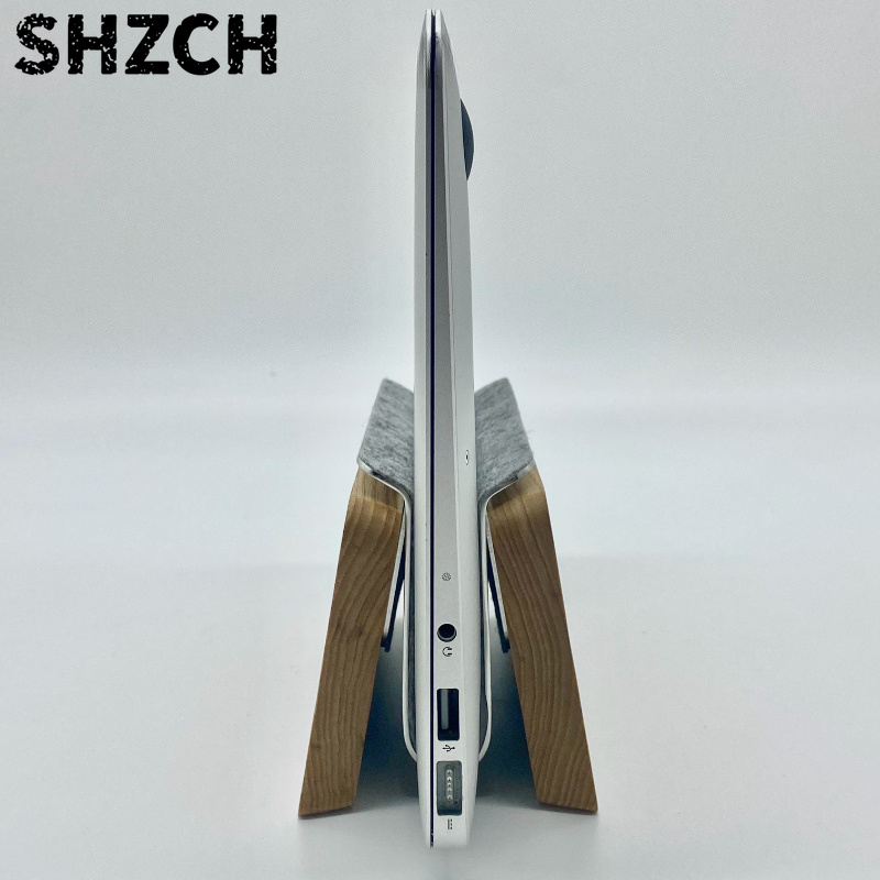حامل كمبيوتر محمول عمودي من خش - مراجعة Vertical Laptop Stand وسعره