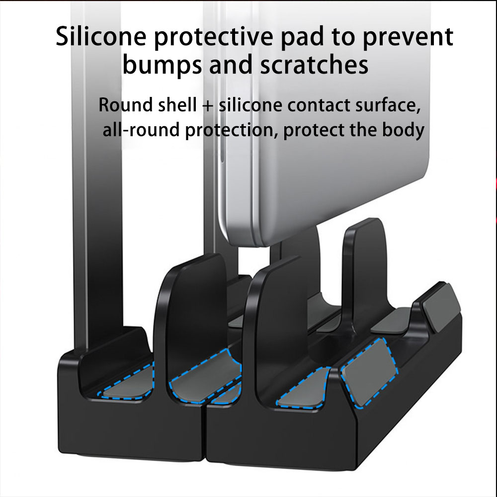 حامل كمبيوتر محمول رأسي للتخزي - مراجعة Vertical Laptop Stand وسعره